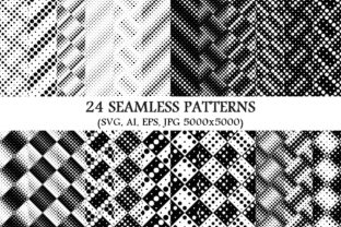 24 Seamless Dot Patterns for Designers & Creators