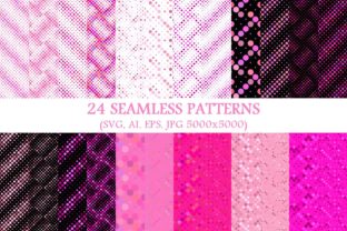 24 Seamless Pink Dot Patterns: A Versatile Design Resource for Creatives and Businesses
