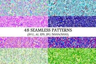 48 Seamless Triangle Patterns: A Versatile Design Resource for Creative Professionals and Technical Users