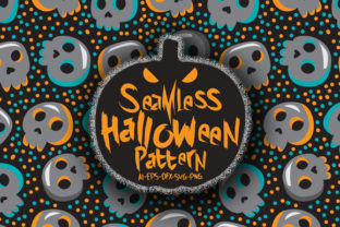 Halloween Seamless Patterns 19