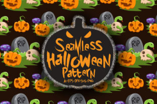 Halloween Seamless Patterns 28