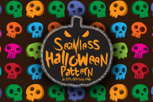 Halloween Seamless Patterns 29: Versatile, Ready-to-Use Halloween Texture for Real Projects