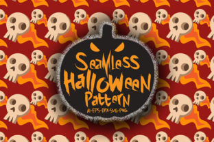 Halloween Seamless Patterns 39