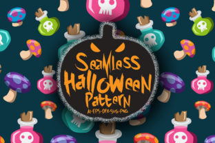 Halloween Seamless Patterns 54: Endless Design Magic for Every Creative Project