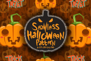 Halloween Seamless Patterns 9